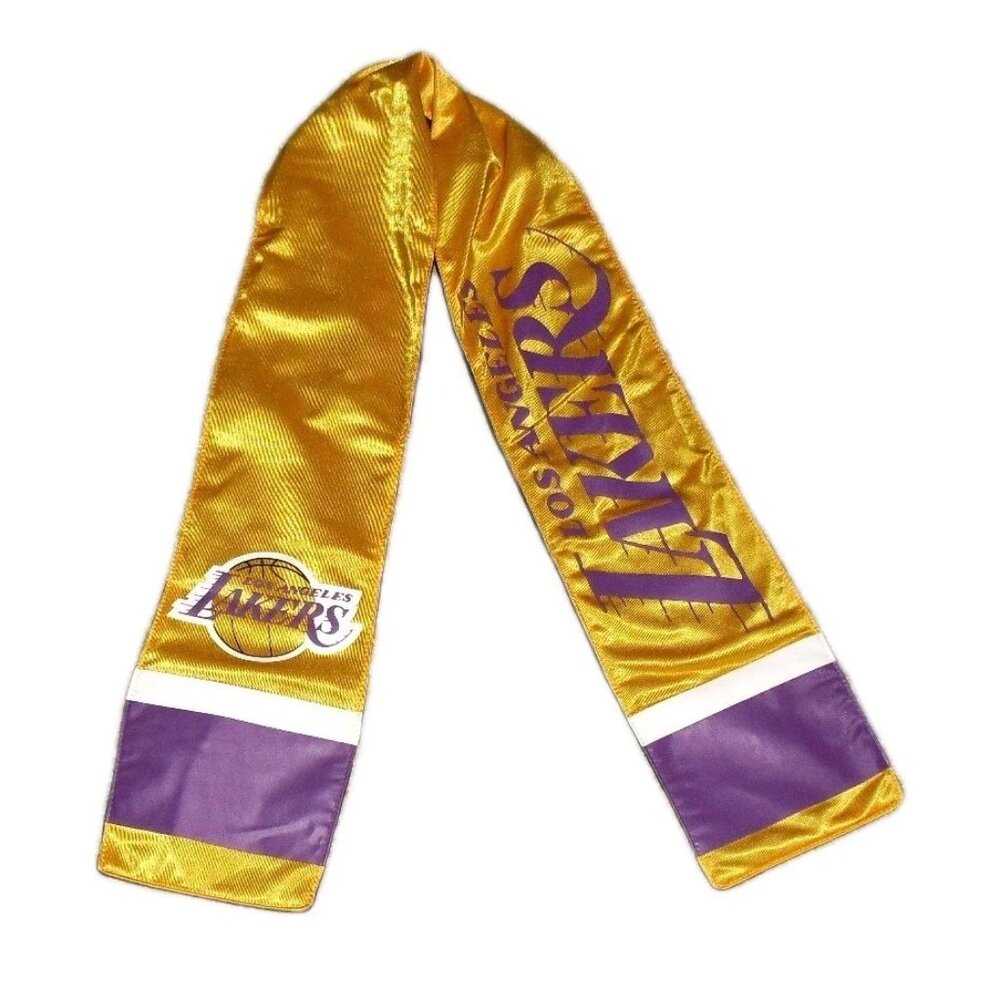 Los Angeles Lakers Adult Winter Scarf New Nba